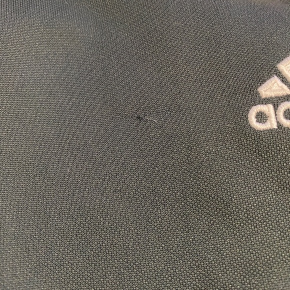 Gray & White Adidas Track Pants - Picture 5 of 8